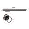 TOP-VIGOR 1Pcs Extension Compressed Spring,2mm Wire Dia, 16mm OD, 200mm