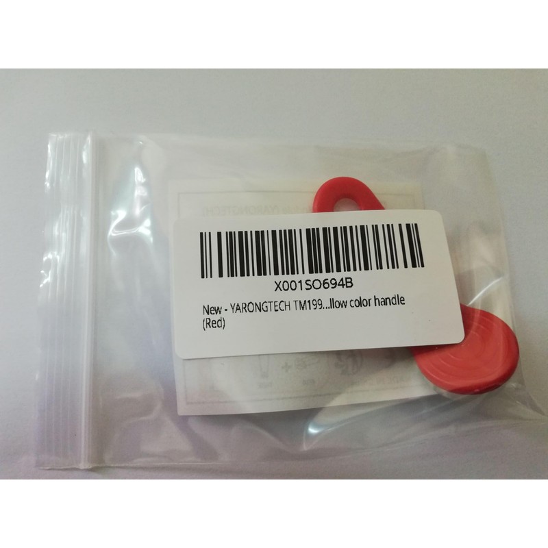 YARONGTECH TM1990 DS1990A-F5 Dallas ibutton with metal ring red/black/yellow color