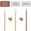 2.8 Inch Precision Tip Cotton Swabs with Wooden Sticks, Pointed