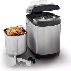 Oster New Oster Homemade Bread Maker w/ ExpressBake, 2lbs Capacity, Stainless Steel