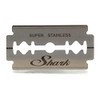 Shark Super Stainless Steel Razor Double-edged Replacement Blades, 100 Pieces