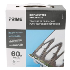 Prime Wire & Cable RHC300W60 ROOF & Gutter DE-Icing KIT ROOF Heating Cable