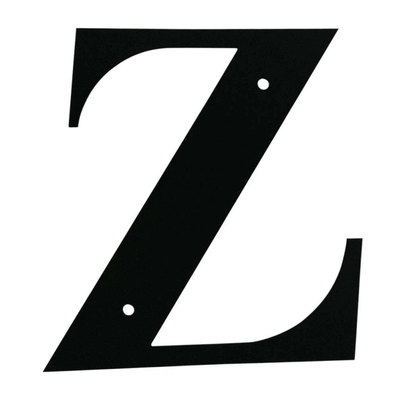 Village Wrought Iron Wrought Iron Letter Z Small 6" (Made