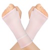 INDEEMAX Copper Wrist Supports Sleeve(2 Pack), Pink, S