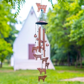 Pig Wind Chimes for Outside,Pig Gifts for Women/Men/Sympathy Gift/Memorial Gifts/Festival Birthday Gifts Metal windchimes Outdoors/Indoors,Patio Decor,Garden Decor,Yard Decor,Home Decor,Porch