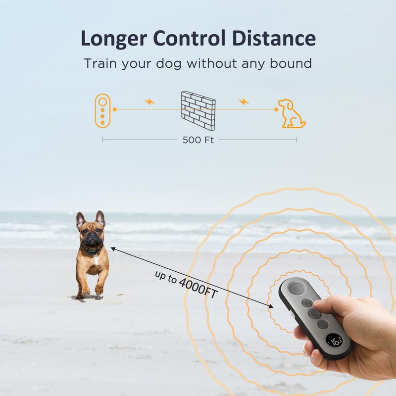 PATPET Dog Training Collar with Remote - Electric Dog Shock