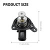 Saihisday 19320-PNA-003 Engine Coolant Thermostat Housing Assembly, Replacement for Honda