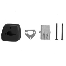 Chainsaw Exhaust Muffler Kit Fit for Husqvarna 36 41 136 137 141 142 with Gasket Bolt