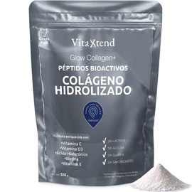 Péptidos de Colágeno Hidrolizado 10,000 mg  Con Vitamina C, Ácido Hialurónico, Biotina, Vitamina D3 y Vitamina E  Grass-Fed Bovino  Tipo I y III...   