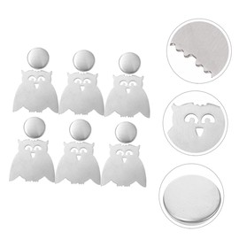 GRIRIW 6pcs Windproof Tablecloth Holders Magnetic Owl Design Table Cover Pendants for Events Smooth for Parties Weddings Buffets and Banquets