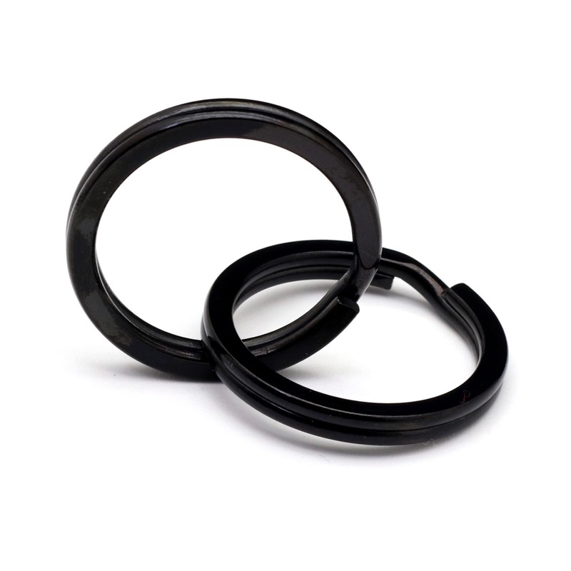 TUNUKE Ti Titanium Ring, Keychain, Key Ring, Key Hook, Carabiner,