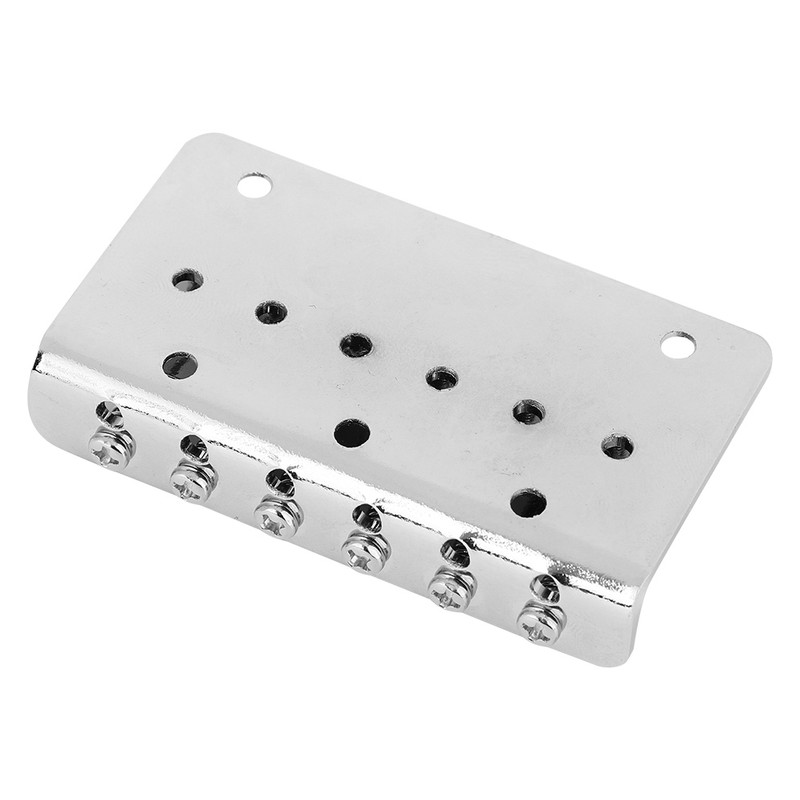 1PC Fixed 6 String Bridge Tailpiece for 52mm Electric Guitar