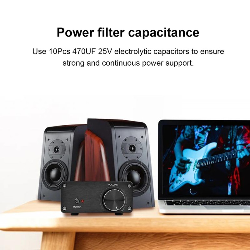 Digital Power Amplifier Large Power Class D Dual Channel Power