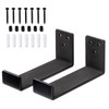 SOUUXIU Surfboard Holder Wall Mounted Wall Mount Surfboard Rack Aluminium