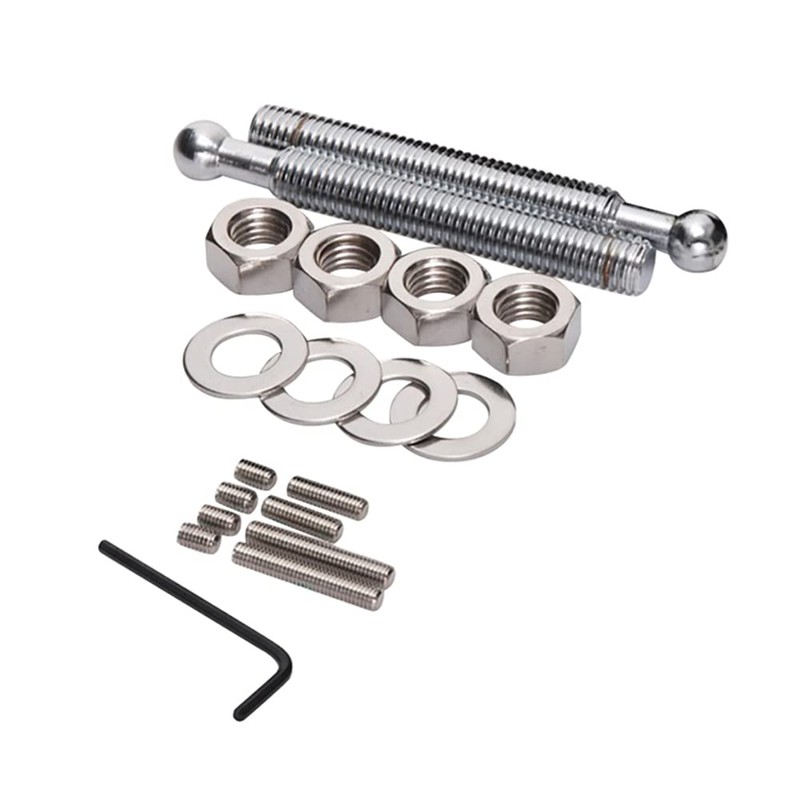 Riloer Aluminum 2.44 inches Diameter Universal Quick Latch Hood Pins,