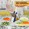 ZTQCSQ Safe Mandoline Slicer for Kitchen, Vegetable & Food Cutter