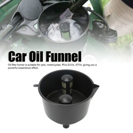Water Fuel Separator Filter Funnel, AF15CB Wide Mouth Fuel Filter Funnel, Rapid Pouring Filter Funnel for Cars, Motorcycles, Rvs, Suvs, And Atvs, Portable Oil Filter Funnel