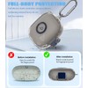 Case for Beats Powerbeats Pro 2，Safety Lock Switch，Clear TPU Protective