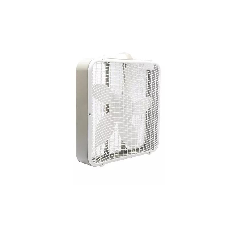 AeroSpeed 20'' Light Gray Box Fan Portable 3 Quiet Speed