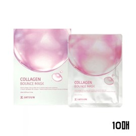 Bulletinash Partners Jayjun Mask Pack Low Molecular Fish Collagen Bounce Mask 23ml 10 sheets / 제이준 마스크팩 저분자 피쉬 콜라겐 바운스 마스크 23ml 10매