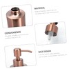 LABRIMP Stainless Steel Soap Dispenser Lotion Dispenser Bottle Household Pump