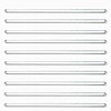 12 Inch 30cm Glass Stirring Rod 10 Pcs Lab Stirring