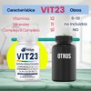 VIT 23 Multivitamínico Completo Nutrientes Vidalabs México con 23 Nutrientes