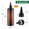 Decorniqu 2 PCS Hair Oil Applicator Bottle 500ml Applicator Bottle