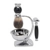 4 in 1 Soap Beard Brush Kits Brush Bowl Holder