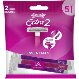 Wilkinson Sword Extra 2 Beauty Disposable Razors (Pack of 5)