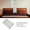 Piano Chord Chart Art Paper Educational Fingering Chart Posters for
