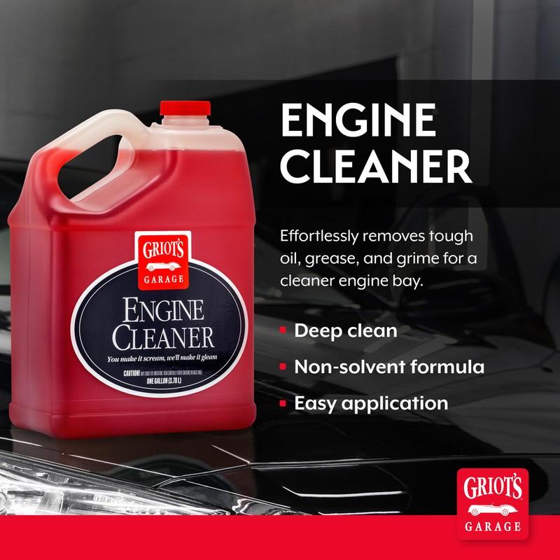 Griot's Garage Engine Cleaner for Car, Motorcycle, Boat, RV, and