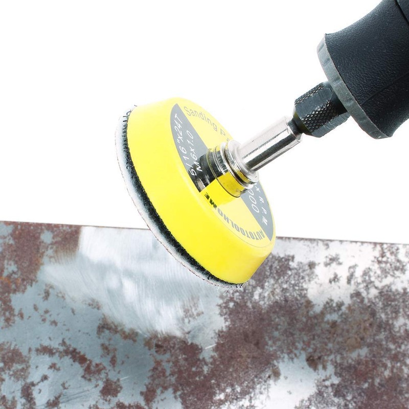 2 Inch Hook and Loop Sanding Pad with 1/8" Mandrel
