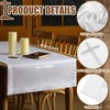 Windkream White Spiritual Communion Tablecloth Altar Runner Holy Communion Table