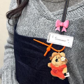 Emoji emoticon hair clip ribbon / 이모지 이모티콘 머리핀 리본