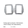 Ford 1940 Ford STANDARD Parking Lens Bezel, 1940-1941 Ford PICK