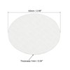 PATIKIL 63mm/2.48" Foam Lid Liner, 50Pack PS Foam Resistant Tamper