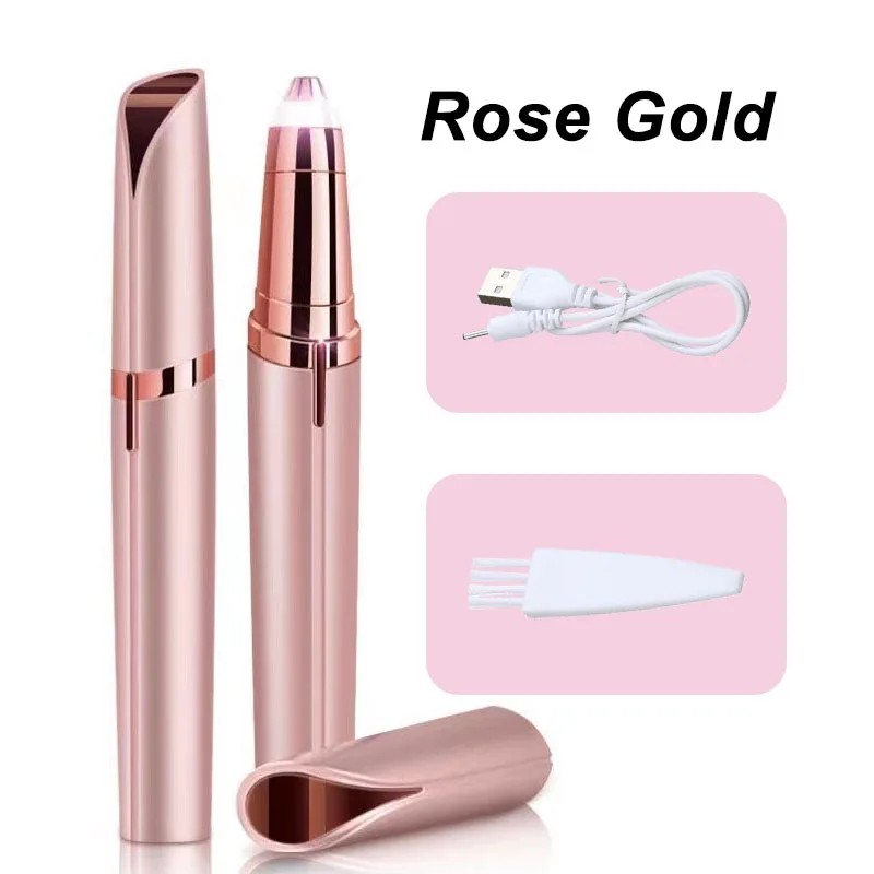 Electric Eyebrow Trimmer for Women – Portable Facial Hair Remover