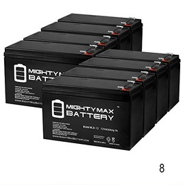 Mighty Max Battery 12V 8Ah Razor Dirt Quad 25117460 Battery - 8 Pack Brand Product