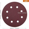 180mm Sanding Discs 40 Grit, 30Pcs Hook and Loop Sander