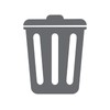 Trash Label Waste Basket Waterproof Vinyl Recycle Sticker