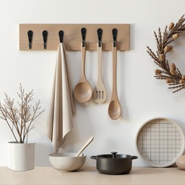 JIUZI Black Wall Mounted Coat Hooks, Rustproof Metal Hooks for Hanging with Screws—Perfect for Bathroom, Kitchen, Hat, Towel, Keys, Bag. Versatile and Convenient Wall Hooks (10 Pack)