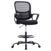 DUMOS Drafting Chair - Counter Height Adjustable Tall Office Desk