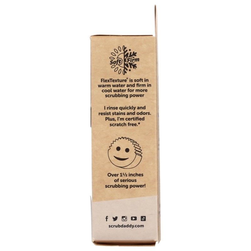 SCRUB DADDY Scrub Daddy FlexTexture Scrubber, 1 EA