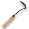 SHANFEEK Grass Sickle Japanese Weeding Hoe Garden Hand Tool Weeding