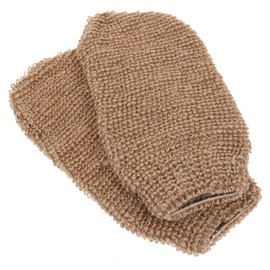 Baluue 2Pcs Exfoliating Bathing Gloves Body Massage Shower Scrubbers Durable Bathroom Accessories for Skin Cleaning Dead Cell Removal