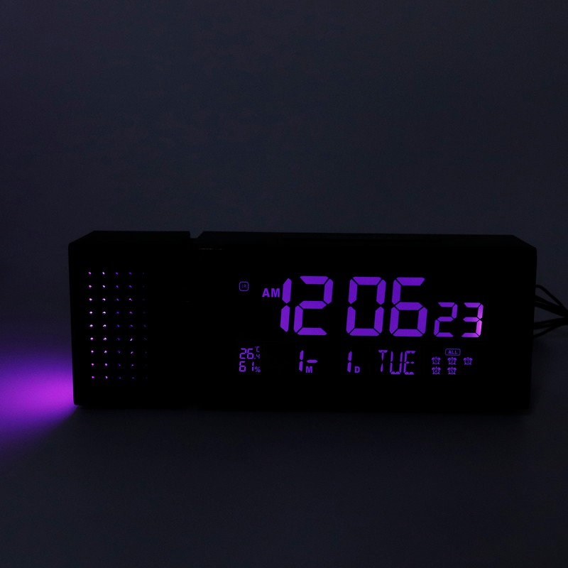 TSP30 Night Light Digital Clock Alarm with FM Radio Temperature