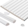 STICKGOO 10-Pack Tile Edge Trim, 12" Wall Molding Trim for