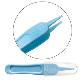 Pack of 10 baby nose tweezers set, infant nose cleaning tweezers, safety plastic tweezers, for cleaning the nasal cavity