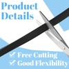 Kingdder U Channel Rubber Edge Trim U Channel Protector Rubber